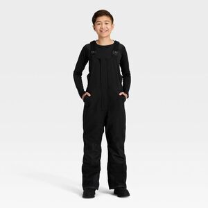 Open Box - All In Motion - Kids' Snow Bib - All In Motion Black XL Plus Black